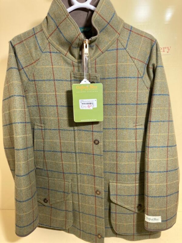 Oxford Blue Heritage Ladies Tweed Coat 